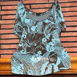 Lane Bryant sheer blouse